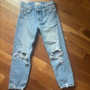 Stylish Distressed Denim Jeans